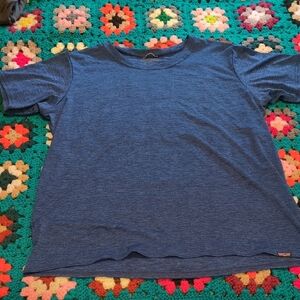 Patagonia Capeline Short Sleeve Blue Outdoor Top Womens Large